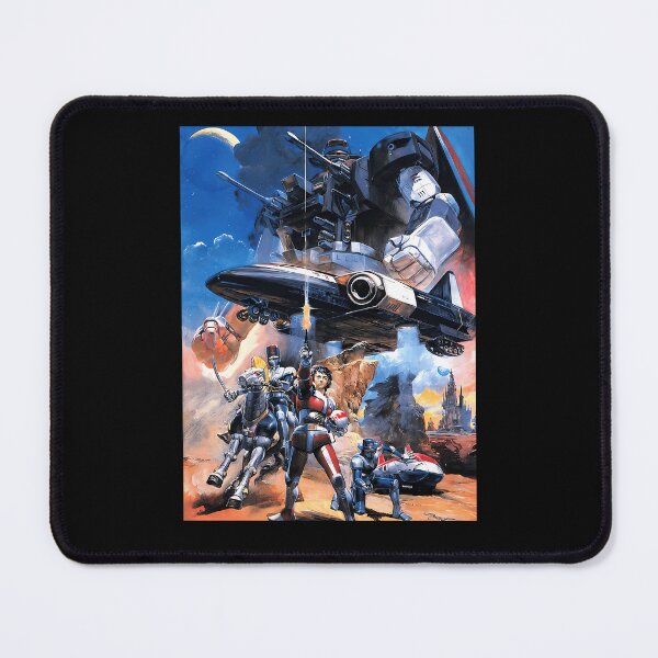 Item preview, Space Cavalry Warriors Fighting Under Giant Mech designed and sold by T Headz.