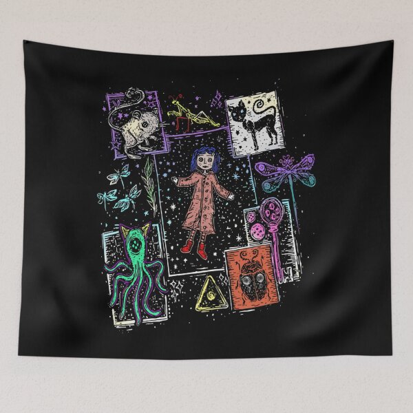 Item preview, Coraline Cartoon Vintage designed and sold by JoseAntonio23.