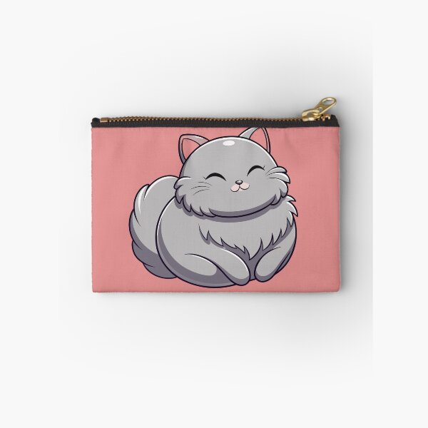 Item preview, Cute British Longhair Cat Kawaii Fluffy Kitty Illustration designed and sold by Mousy17.