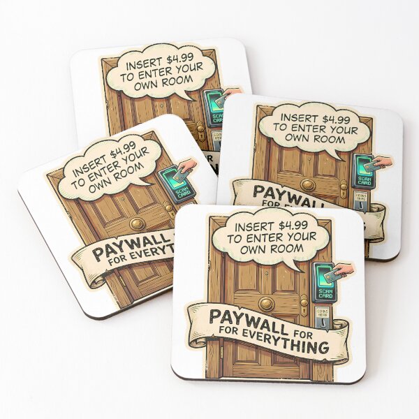 Item preview, PAYWALL FOR EVERYTHING designed and sold by Fresnel Boy.