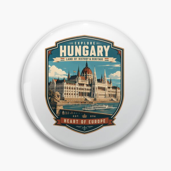 Item preview, Explore Hungary Land Of History & Heritage Heart Of Europe Travel Souvenir Hungarian Tourist designed and sold by Simsimah26Parks.