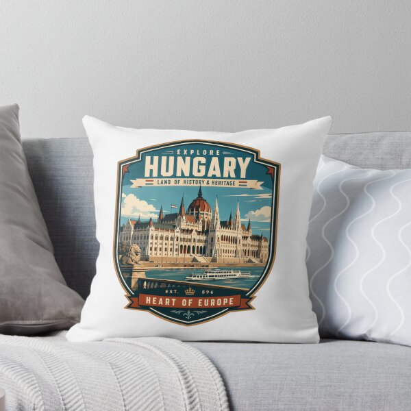 Item preview, Explore Hungary Land Of History & Heritage Heart Of Europe Travel Souvenir Hungarian Tourist designed and sold by Simsimah26Parks.