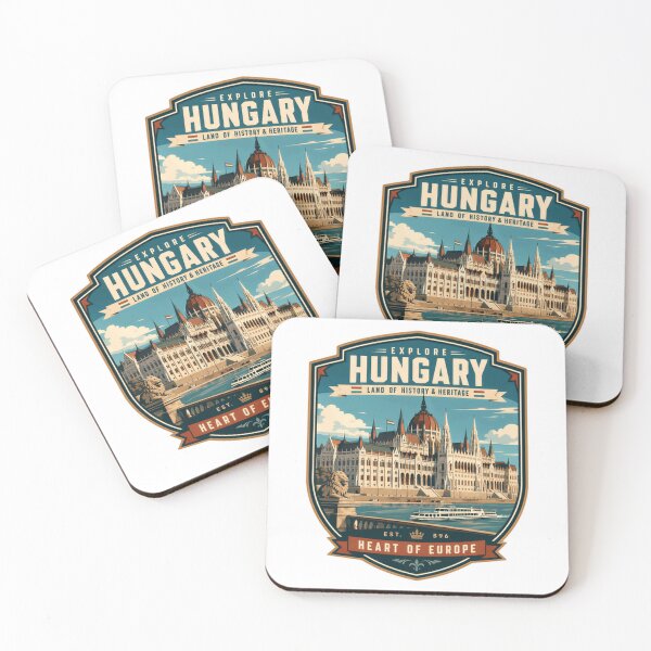 Item preview, Explore Hungary Land Of History & Heritage Heart Of Europe Travel Souvenir Hungarian Tourist designed and sold by Simsimah26Parks.