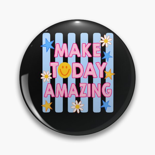 Item preview, Make Today Amazing Growth Mindset Motivational Saying Funny designed and sold by JamesCrArt.