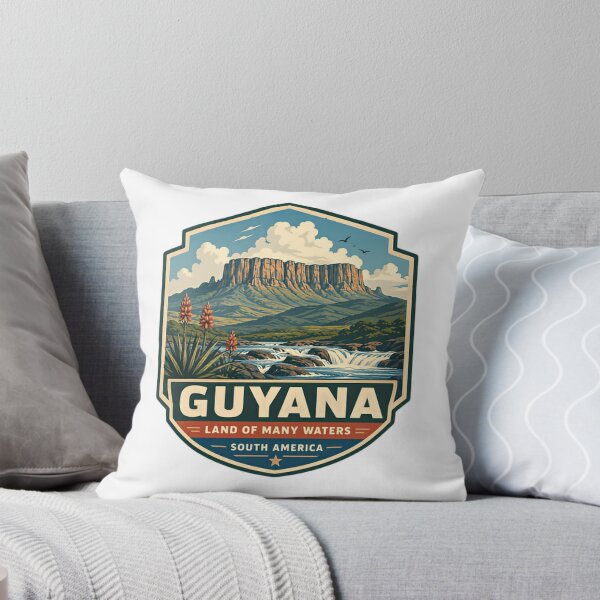 Item preview, Guyana Land Of Many Waters South America Guyanese Patriot Traveler Souvenir designed and sold by Simsimah26Parks.
