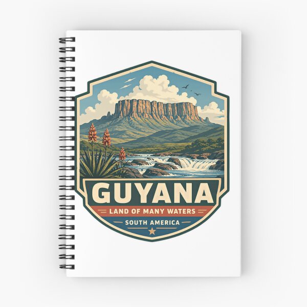 Item preview, Guyana Land Of Many Waters South America Guyanese Patriot Traveler Souvenir designed and sold by Simsimah26Parks.