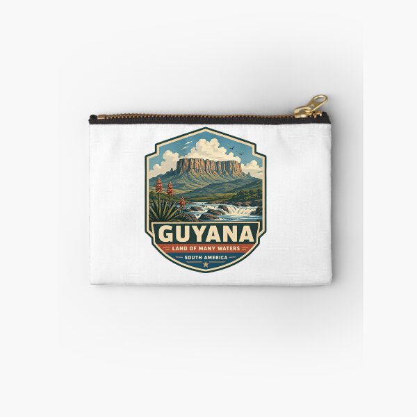Item preview, Guyana Land Of Many Waters South America Guyanese Patriot Traveler Souvenir designed and sold by Simsimah26Parks.
