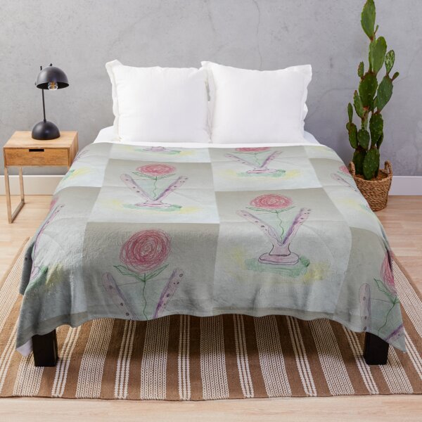 Item preview, Funny Letter V Rose Vase Monogram Character designed and sold by Julia9632.