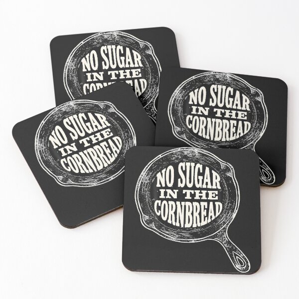 Item preview, No Sugar In Cornbread Cast Iron Skillet Southern designed and sold by JamesCrArt.