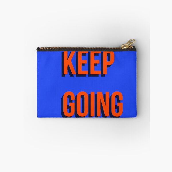 Item preview, Minimalist Keep Going Motivation Orange Typography designed and sold by Creations by lyne.