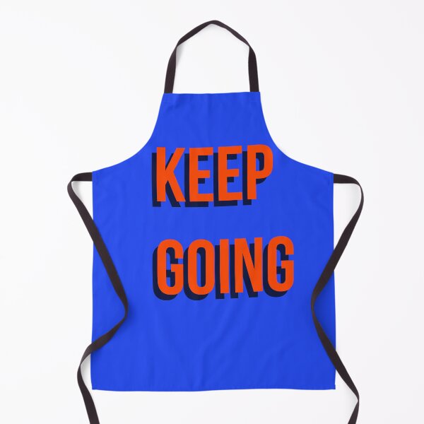 Item preview, Minimalist Keep Going Motivation Orange Typography designed and sold by Creations by lyne.