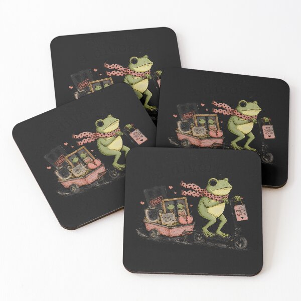 Item preview, Off To Get A Divorce Funny Frog Cottagecore Divorce Party designed and sold by JamesCrArt.