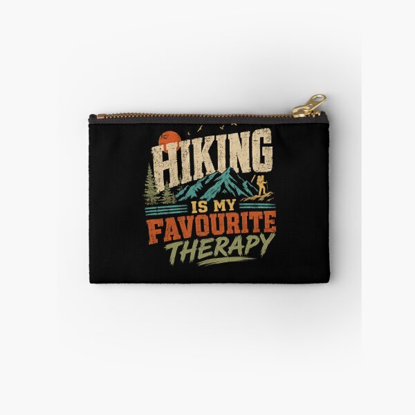 Item preview, Hiking Is My Favourite Therapy Outdoor Hiker Nature Lover designed and sold by HumansStuck12.