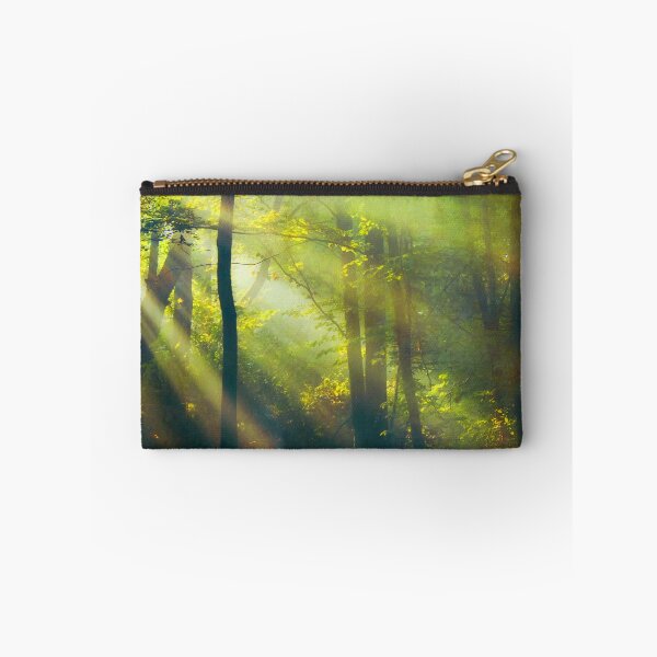 Item preview, Sun Rays in Forest designed and sold by Dyrk Wyst Redbubble Shop.
