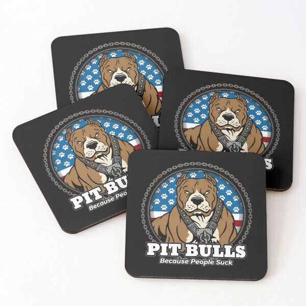 Item preview, Pit Bulls American Flag Paw Prints Dog Art designed and sold by SoyLamderma.