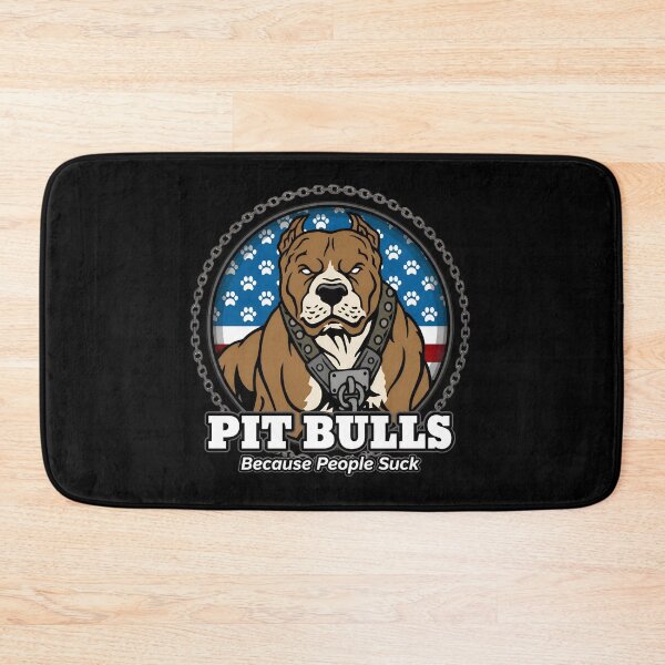 Item preview, Pit Bulls American Flag Paw Prints Dog Art designed and sold by SoyLamderma.