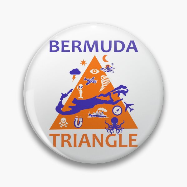 Item preview, Bermuda Triangle Illustration designed and sold by Traveldrawings.