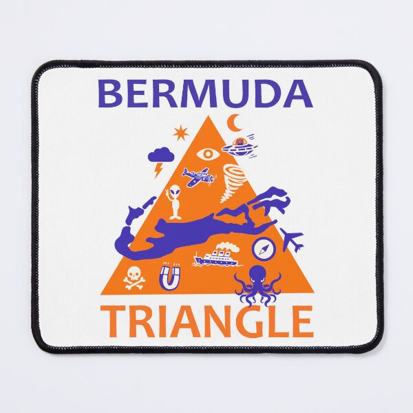 Item preview, Bermuda Triangle Illustration designed and sold by Traveldrawings.