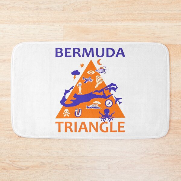 Item preview, Bermuda Triangle Illustration designed and sold by Traveldrawings.