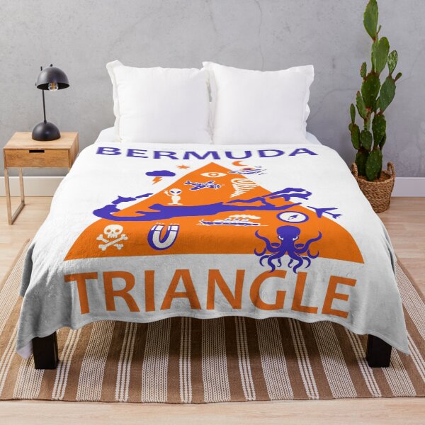 Item preview, Bermuda Triangle Illustration designed and sold by Traveldrawings.