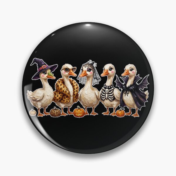 Item preview, Spooky Halloween Goose designed and sold by seektopus.