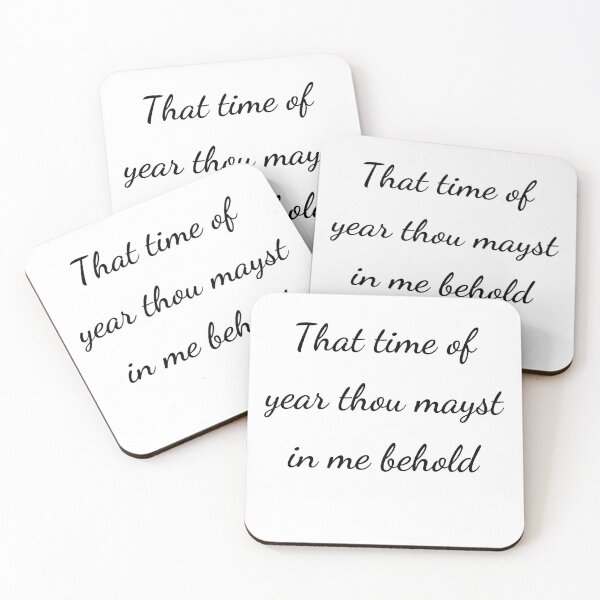 Item preview, “Esa época del año podrás contemplarme” - letra negra designed and sold by ariksworld.