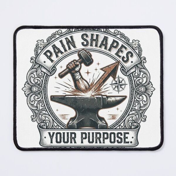 Item preview, PAIN SHAPES YOUR PURPOSE designed and sold by likbatonboot.