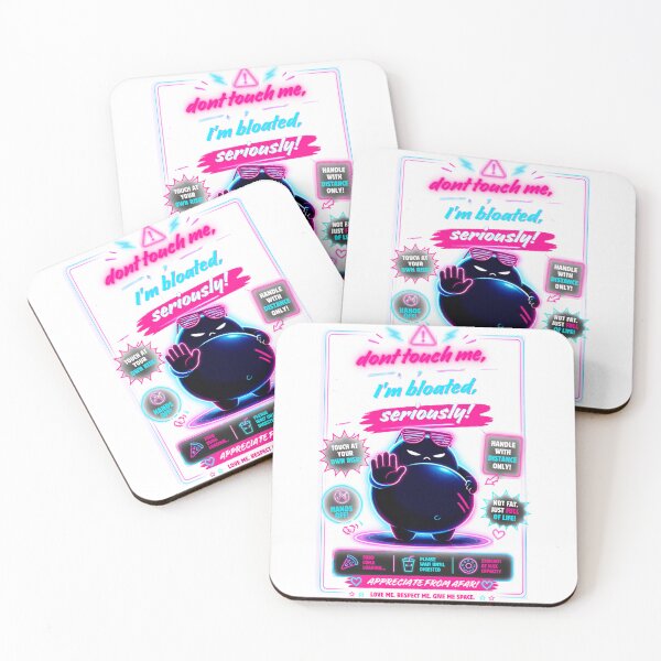 Item preview, Don't touch me I'm bloated designed and sold by LaughandLaugh.