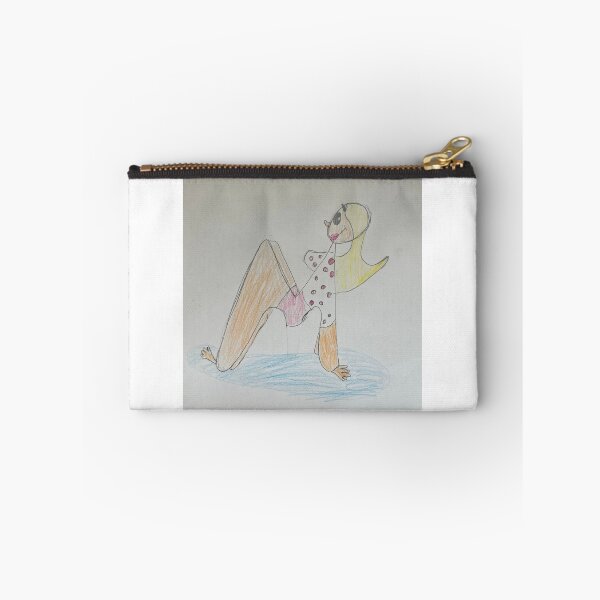 Item preview, ⁠Funny Letter M Yoga Girl Monogram Character⁠ designed and sold by Julia9632.