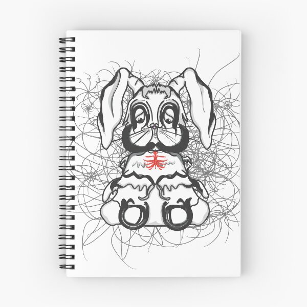 Item preview, Rabbit Illustration - Entangled designed and sold by TheAbditory.