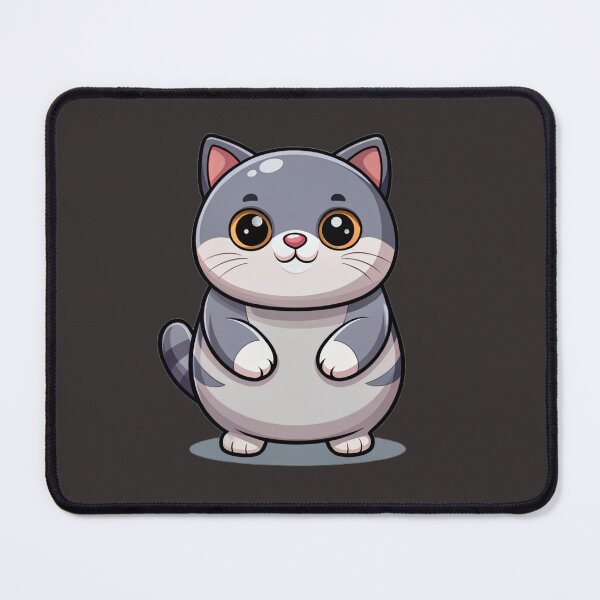 Item preview, Cute British Shorthair Cat Kawaii Gray Kitty Illustration designed and sold by Mousy17.