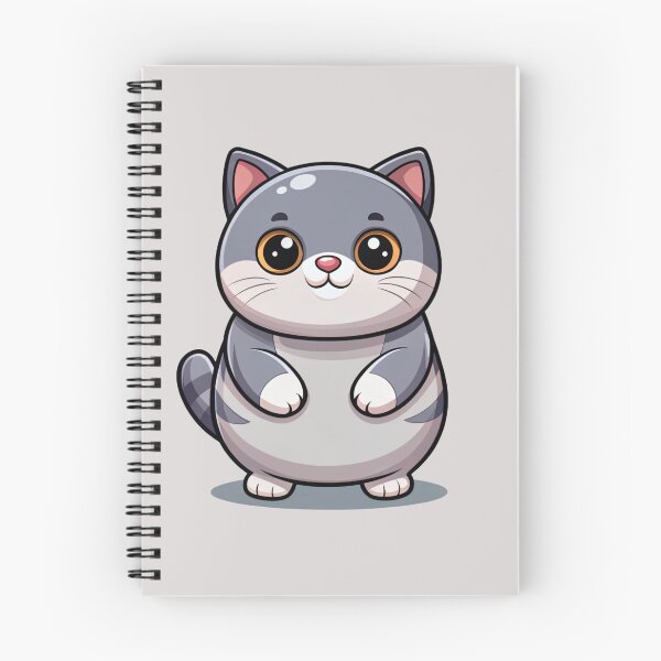 Item preview, Cute British Shorthair Cat Kawaii Gray Kitty Illustration designed and sold by Mousy17.