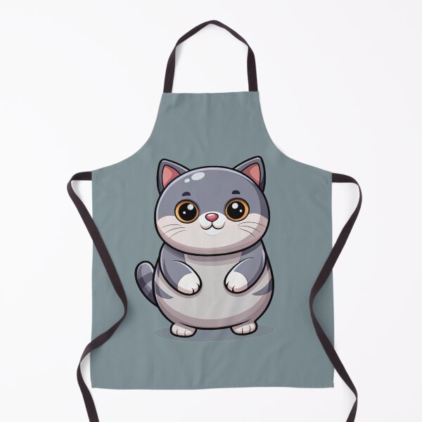 Item preview, Cute British Shorthair Cat Kawaii Gray Kitty Illustration designed and sold by Mousy17.