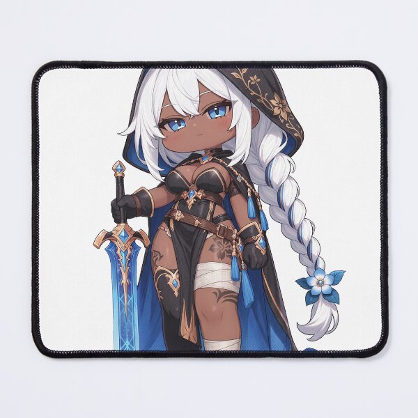 Item preview, Chibi Dark Warrior Anime Sticker designed and sold by RGB-crayon.