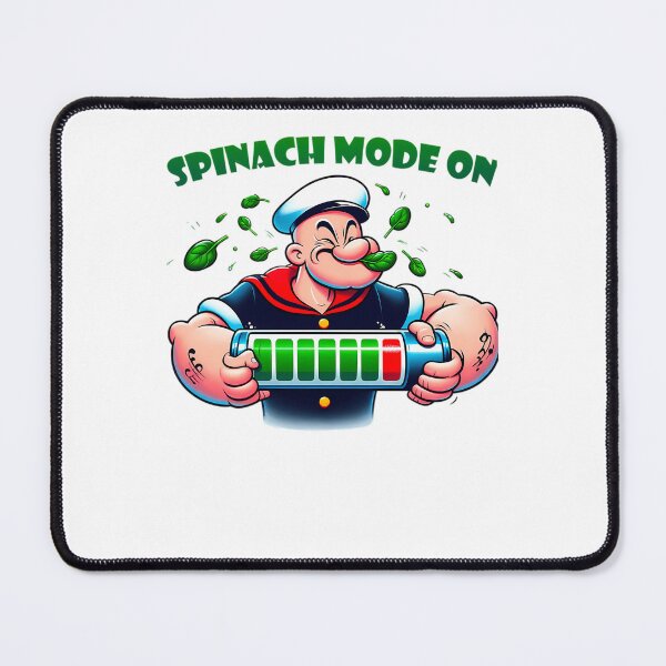 Item preview, Sailor Cartoon Character Energy Boost Spinach Power designed and sold by binjalal3.