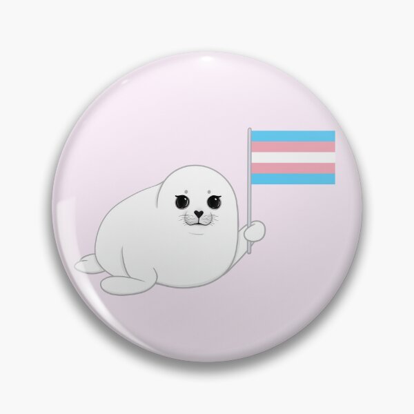 Item preview, Trans Pride Seal designed and sold by bloomintoyoubiy.
