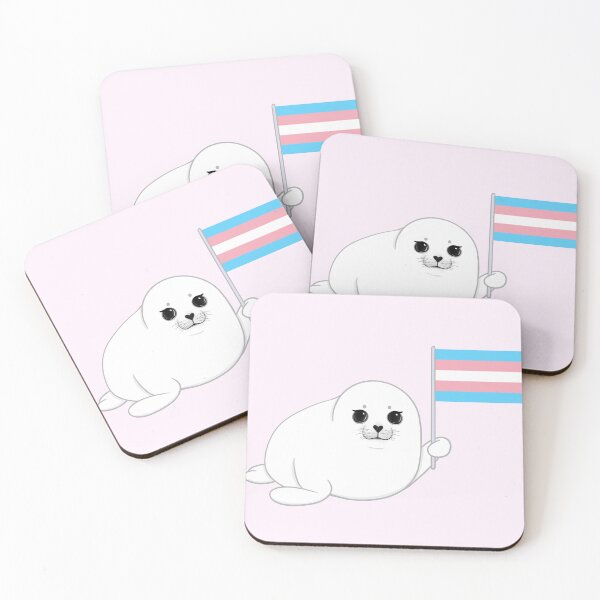 Item preview, Trans Pride Seal designed and sold by bloomintoyoubiy.
