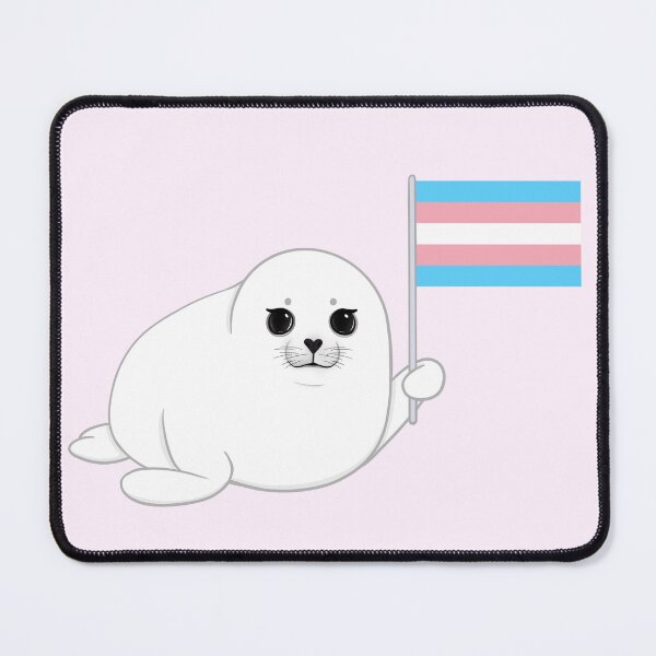 Item preview, Trans Pride Seal designed and sold by bloomintoyoubiy.