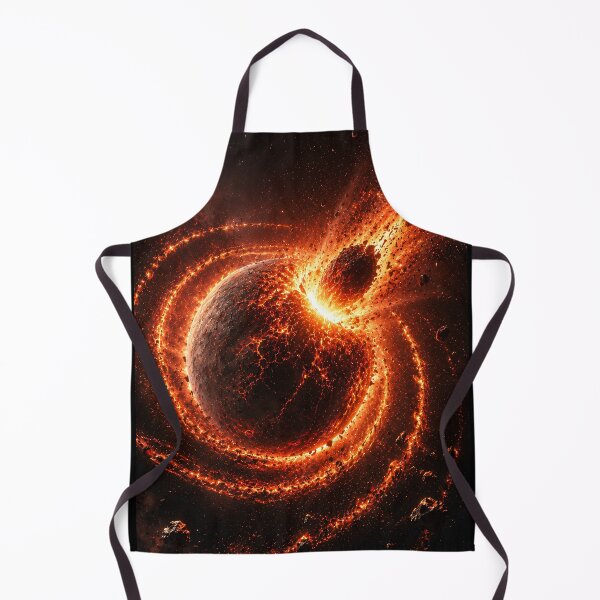Item preview, Cataclysmic Impact: Massive Comet Colliding with a Planet designed and sold by Vaelia.