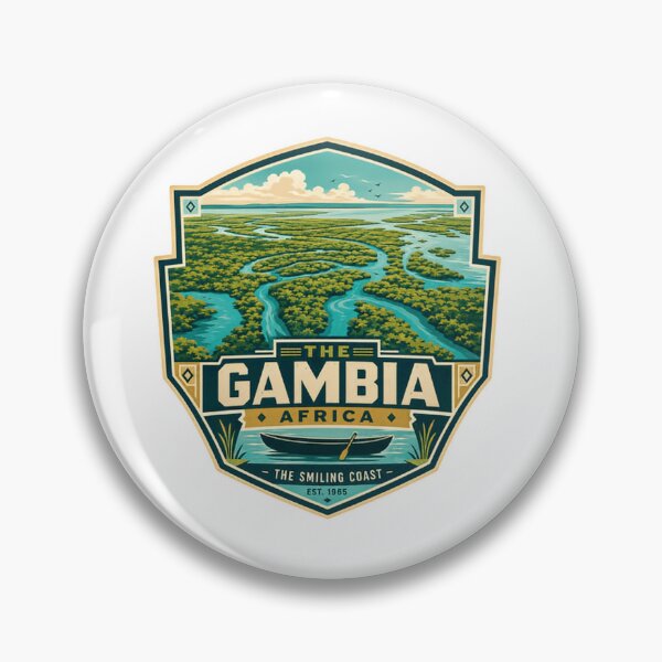 Item preview, The Gambia Africa The Smiling Coast Est 1965 Travel Tourist Vacation designed and sold by Simsimah26Parks.