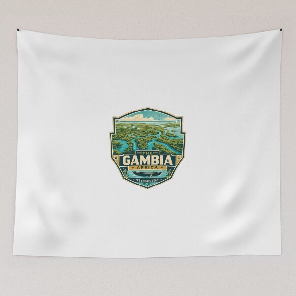 Item preview, The Gambia Africa The Smiling Coast Est 1965 Travel Tourist Vacation designed and sold by Simsimah26Parks.