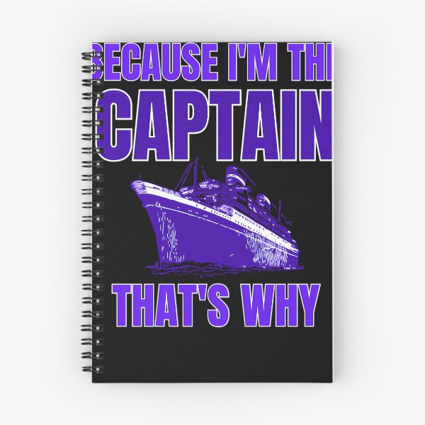 Item preview, Psych Because I'm The Captain That's Why Retro Style designed and sold by VividVortey.