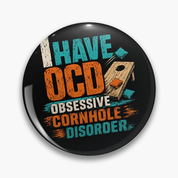 Item preview, I Have Ocd Obsessive Cornhole Disorder Cornhole Player Humor designed and sold by HumansStuck12.