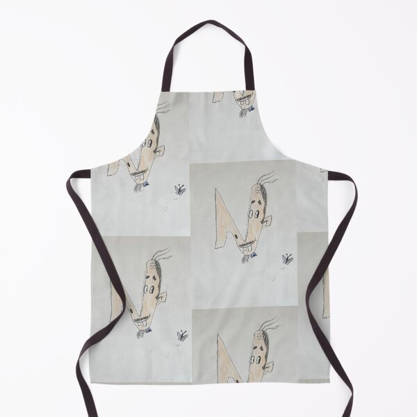 Item preview, Funny Letter N Character Monogram with Butterfly designed and sold by Julia9632.