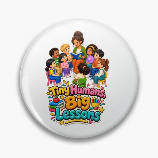 Item preview, Tiny Humans, Big Lessons...Cute Teacher & Classroom Design designed and sold by ARISE INTEGRATED .