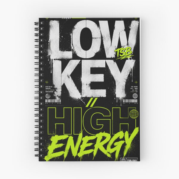 Artikelvorschau, LOW KEY // HIGH ENERGY entworfen und verkauft von TheSmilingBasti.
