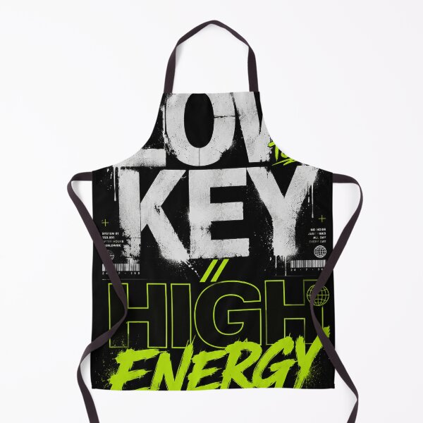 Item preview, LOW KEY // HIGH ENERGY designed and sold by TheSmilingBasti.