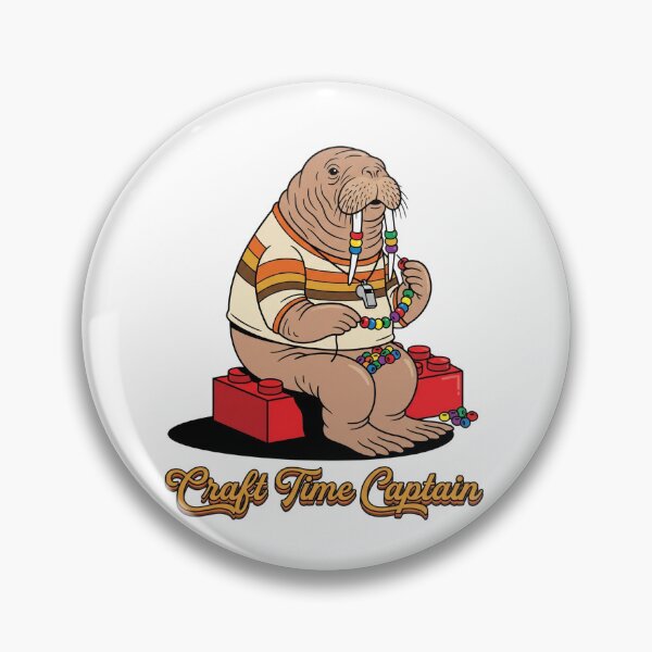Item preview, Walrus Beading Tusks On Toy Bricks Craft Time Captain designed and sold by Rare By Hero.