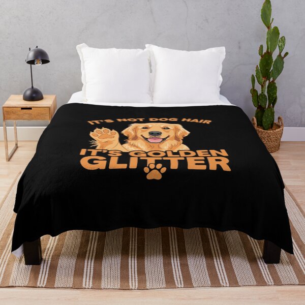 Item preview, It's Not Dog Hair It's Golden Glitter Golden Retriever Dog Lover Pet Owner Funny Humor designed and sold by PopStars1993.
