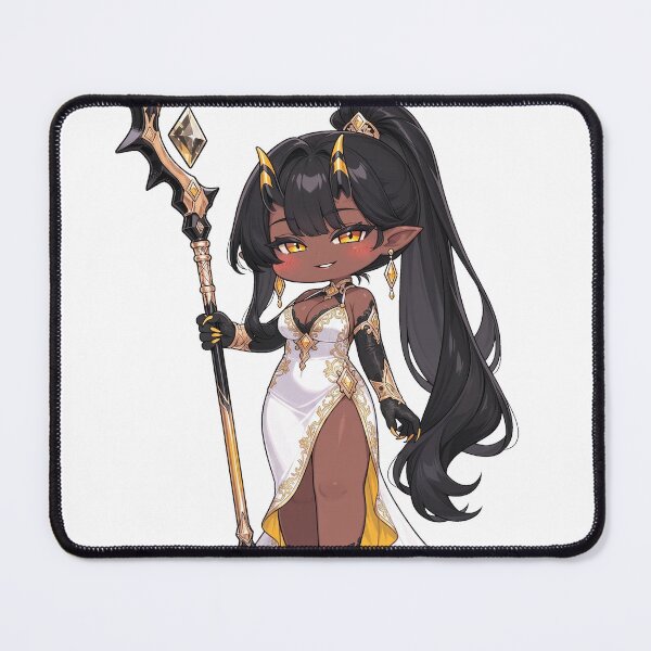 Item preview, Chibi Dark Sorceress Anime Sticker designed and sold by RGB-crayon.